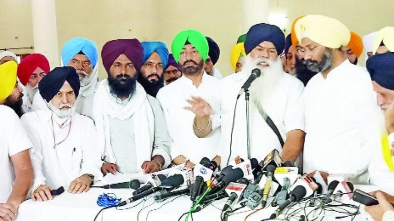Meeting of Panthic parties and political leaders Meeting of Panthic parties and political leaders