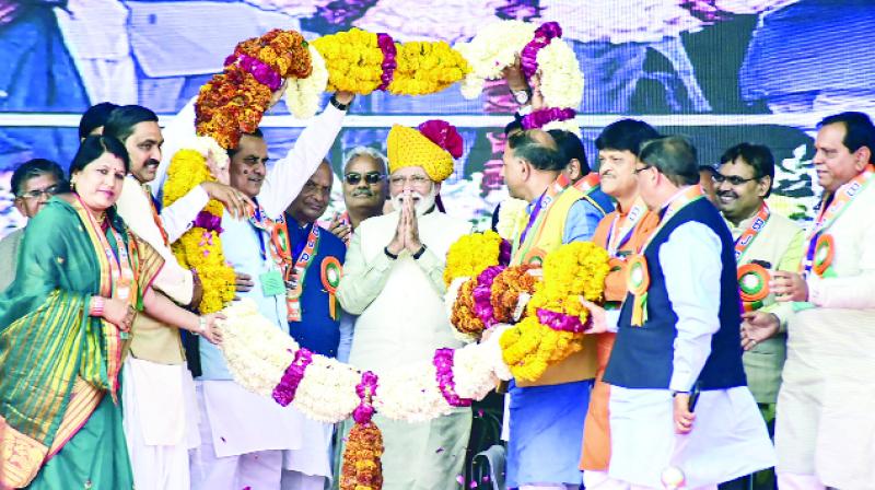 Our emphasis on low inflation and development: Modi Our emphasis on low inflation and development: Modi