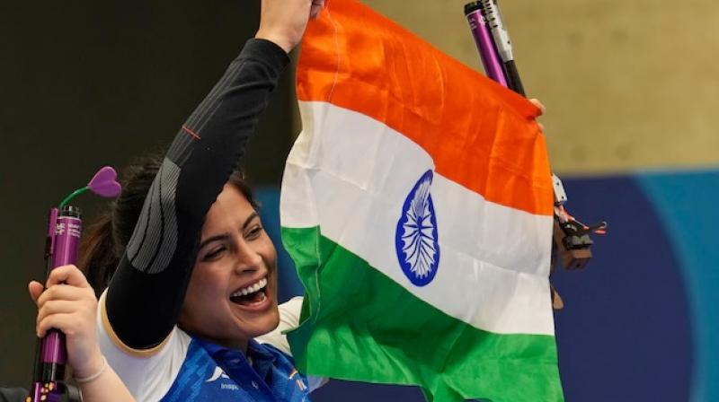 Paris Olympics 2024: Manu Bhaker scripts history, becomes 1st Indian woman to win medal in shooting Paris Olympics 2024: Manu Bhaker scripts history, becomes 1st Indian woman to win medal in shooting