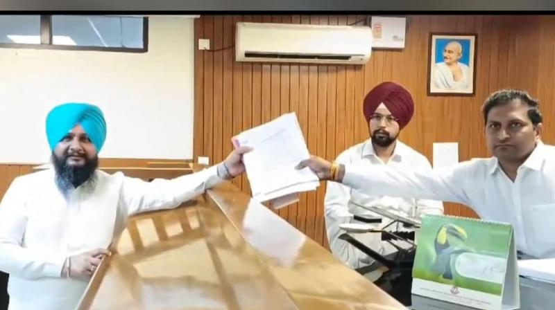 Congress candidate Kulbir Zira files nomination from Khadur Sahib Congress candidate Kulbir Zira files nomination from Khadur Sahib
