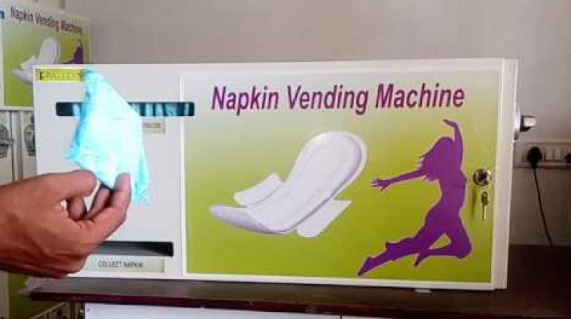 Napkin vending machines