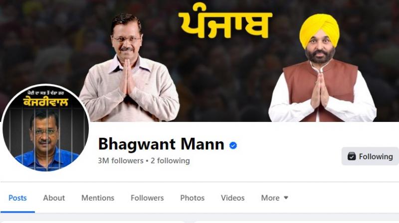 Bhagwant Mann social media DP News in punjabi 