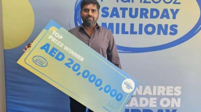 Indian won lottery in Dubai Indian won lottery in Dubai
