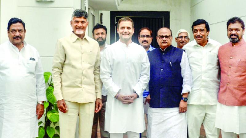 Naidu made efforts to make the third front faster Naidu made efforts to make the third front faster