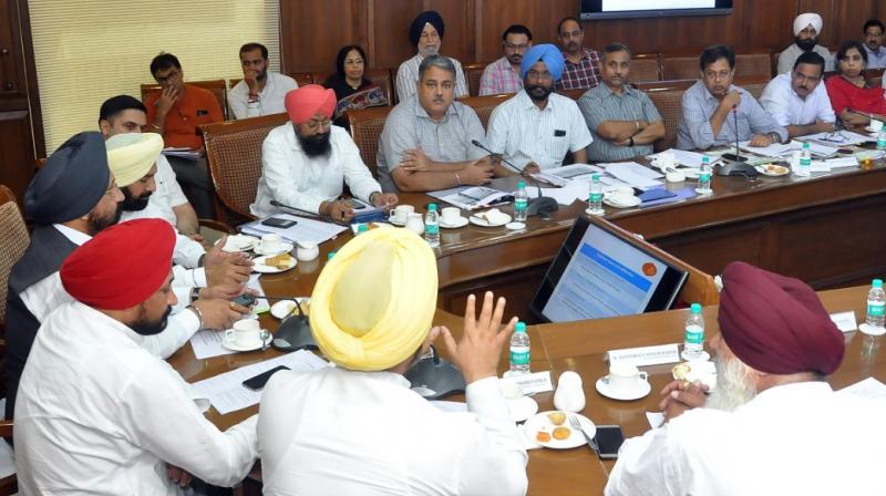 Randhawa and Channi reviewed the preparations for 550th Prakash Purb Events