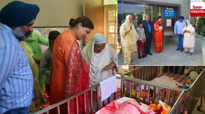 Pargat Singh spent time with helpless children of Unique Home Pargat Singh spent time with helpless children of Unique Home