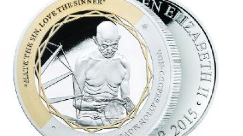 Britain will issue coin in honor of Mahatma Gandhi Britain will issue coin in honor of Mahatma Gandhi