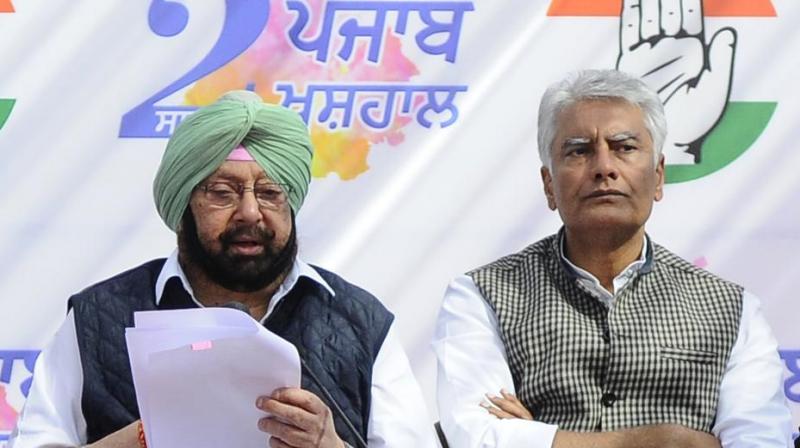 Amarinder Singh and Sunil Jakhar