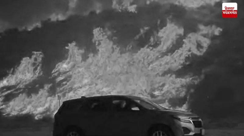 Fire breaks out again in California Fire breaks out again in California