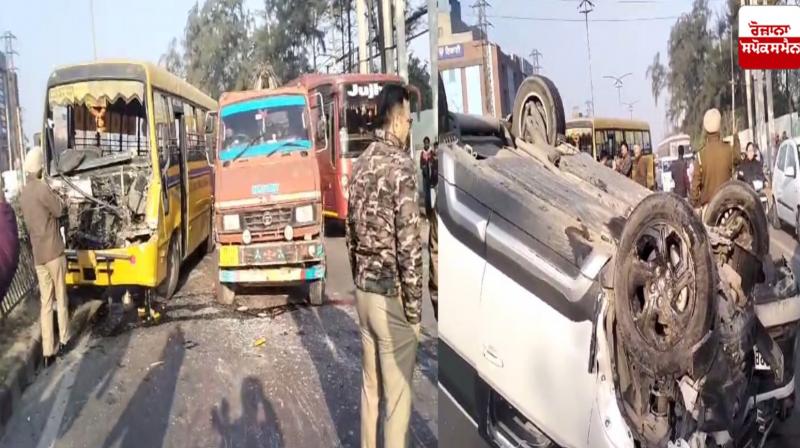 Punjab Road Accident Punjab Road Accident