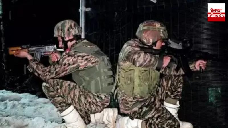 Pakistani troops opened fire near LOC in Jammu and Kashmir Pakistani troops opened fire near LOC in Jammu and Kashmir