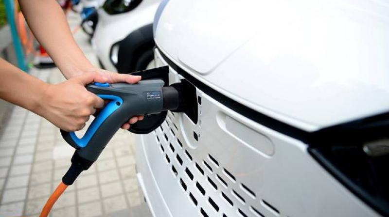 Electric vehicles can be charged every 4 kilometers Electric vehicles can be charged every 4 kilometers