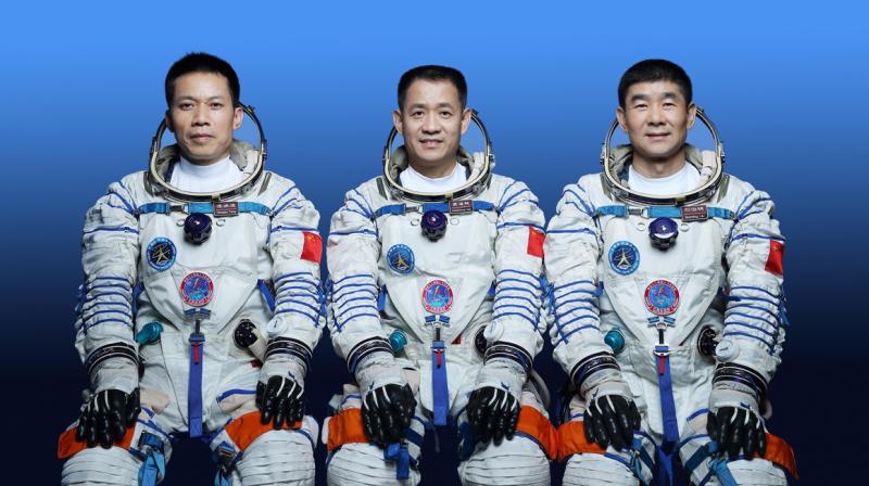  China sent three astronauts into orbit on Thursday