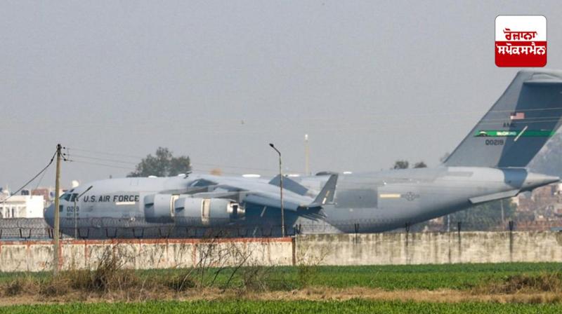The US sent 104 people to India by military aircraft at a cost of Rs 8.74 crore The US sent 104 people to India by military aircraft at a cost of Rs 8.74 crore