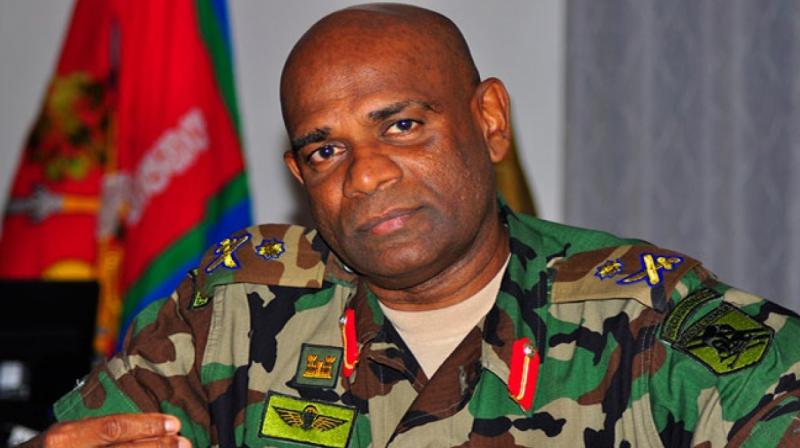 Sri Lanka Army Commander Mahesh Senanayake