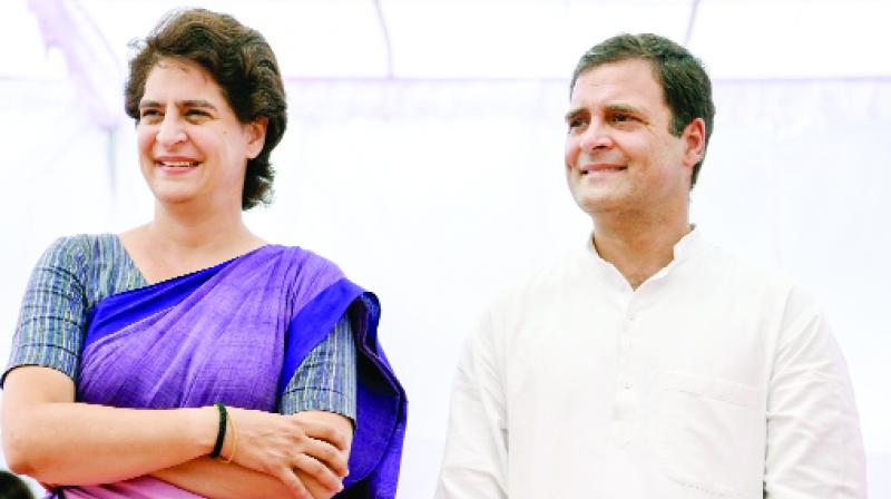 Priyanka Gandhi And Rahul Gandhi