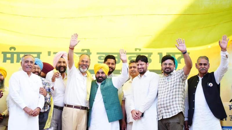 Chief Minister Bhagwant Mann campaigned in favor of Sherry Kalsi 