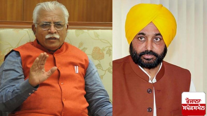 CM Mann and CM Khattar CM Mann and CM Khattar