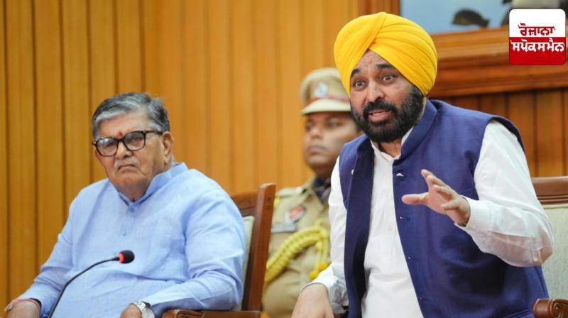 CM Mann sought a special package and border area allowance for duty on the lines of Jammu and Kashmir from the Centre CM Mann sought a special package and border area allowance for duty on the lines of Jammu and Kashmir from the Centre
