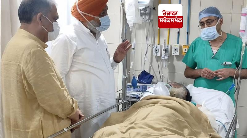 Minister Harpal Cheema and MP Sanjeev Arora meet victims of condemnable attack by Pakistan Minister Harpal Cheema and MP Sanjeev Arora meet victims of condemnable attack by Pakistan
