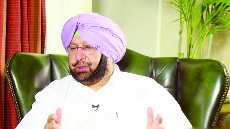 CM Captain Amarinder Singh CM Captain Amarinder Singh