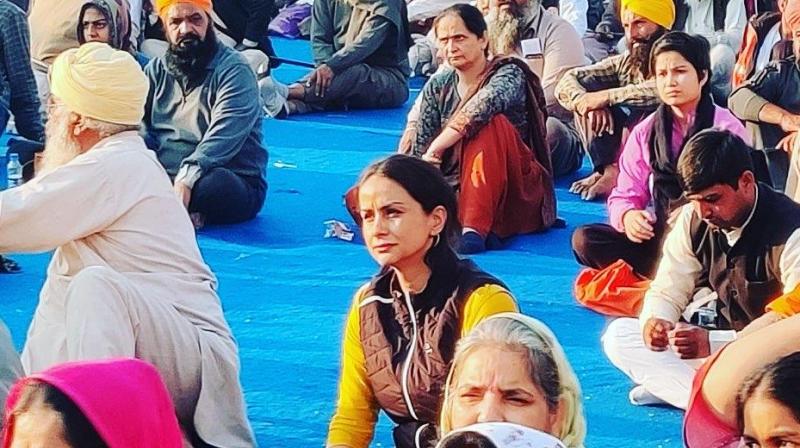 Gul Panag join farmer protest at Singhu border