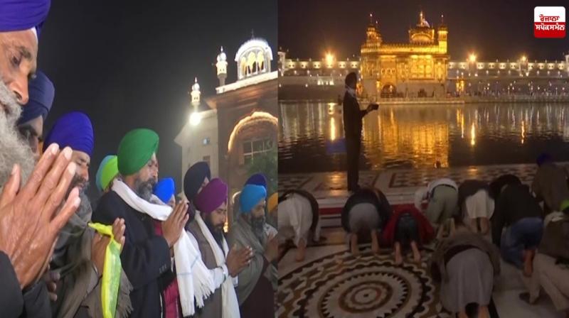 Kisan Mazdoor Sangarsh Committee begin journey to Delhi Protest Kisan Mazdoor Sangarsh Committee begin journey to Delhi Protest