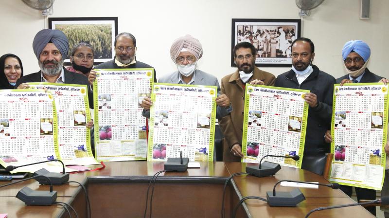 P.A.U. Vice Chancellor releases new year calendar P.A.U. Vice Chancellor releases new year calendar