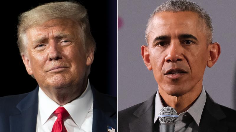 Donald Trump and Barack Obama Donald Trump and Barack Obama