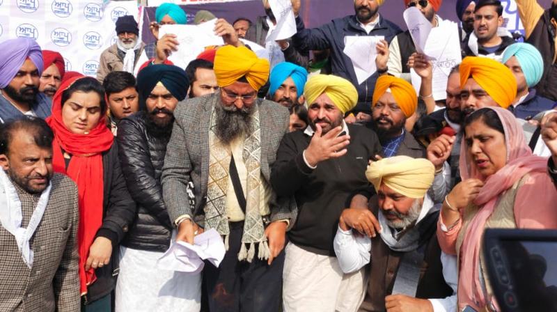 Aam Aadmi Party Celebrate Lohri Aam Aadmi Party Celebrate Lohri