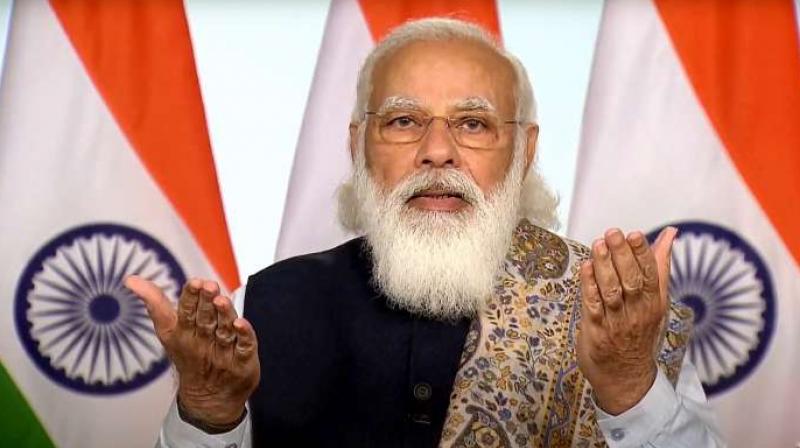 PM Modi starts vaccine drive PM Modi starts vaccine drive