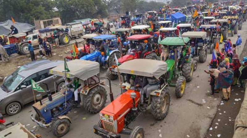 Kisan Tractor Parade