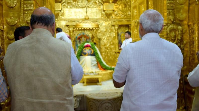 Narendra Modi is new chief of Somnath Temple trust Narendra Modi is new chief of Somnath Temple trust