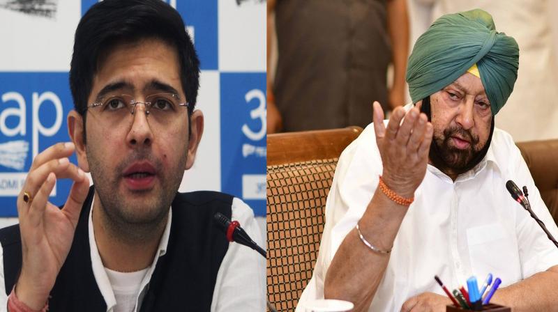 Raghav Chadha - Captain Amarinder Singh Raghav Chadha - Captain Amarinder Singh