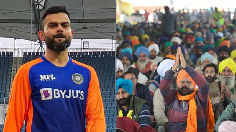 Virat Kohli - Farmers Protest Virat Kohli - Farmers Protest