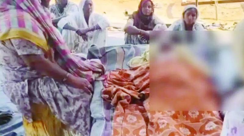 Woman suffers heart attack after seeing submerged crops Fazilka Woman suffers heart attack after seeing submerged crops Fazilka