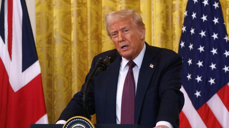 Donald Trump spoke about imposing tariffs on India Donald Trump spoke about imposing tariffs on India