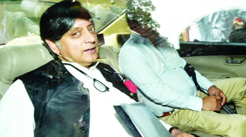 Shashi Tharoor Going Back After Getting Bail Shashi Tharoor Going Back After Getting Bail