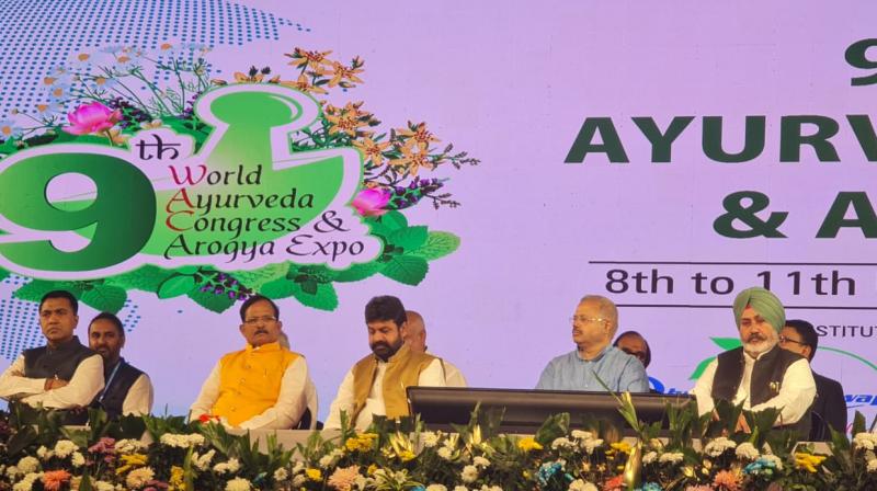Chetan Singh Jauramajra participated in the World Class Ayurvedic Congress Chetan Singh Jauramajra participated in the World Class Ayurvedic Congress
