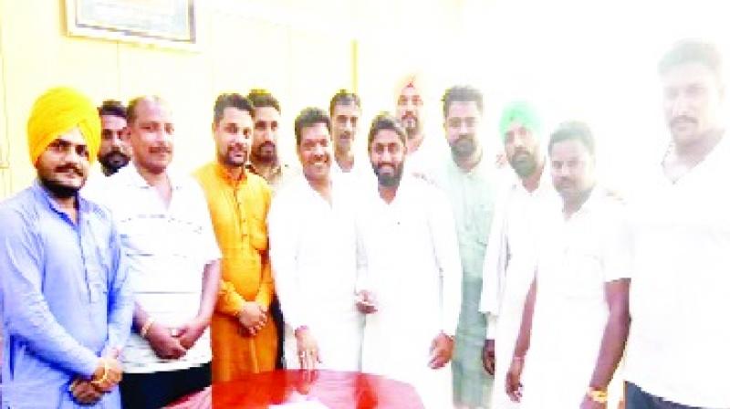 Aam Aadmi Party members joining LokHit Party Aam Aadmi Party members joining LokHit Party