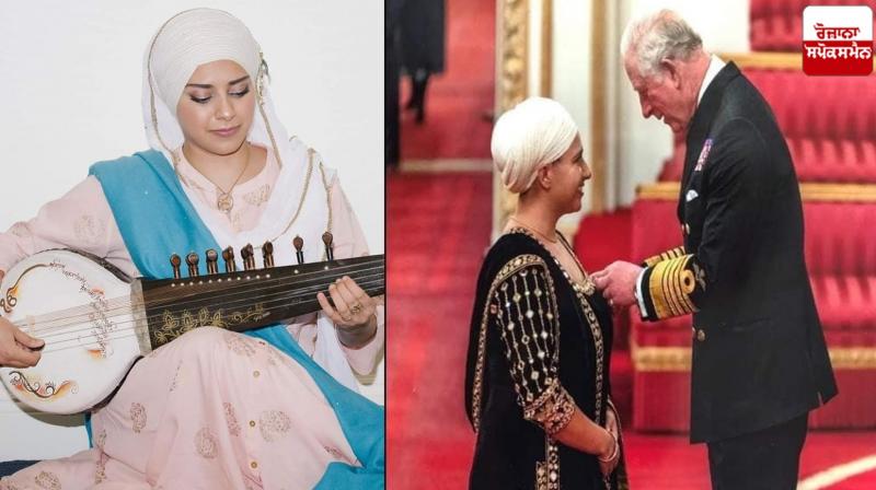 World’s First Female Jasvir Kaur Rabab player honoured with MBE by the Queen. World’s First Female Jasvir Kaur Rabab player honoured with MBE by the Queen.