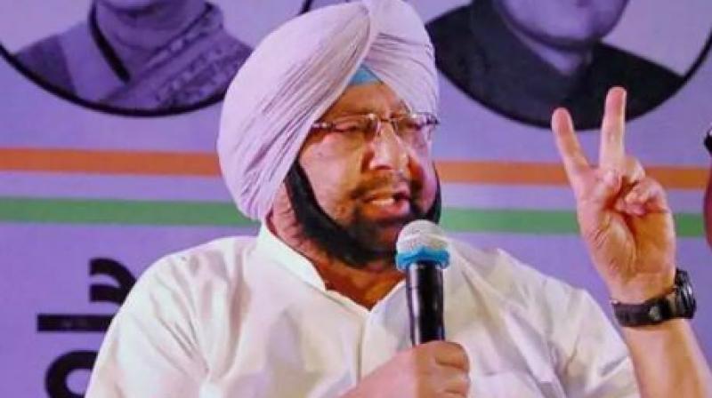 Captain Amrinder Singh complaints against Modi to Election Commissioner Captain Amrinder Singh complaints against Modi to Election Commissioner