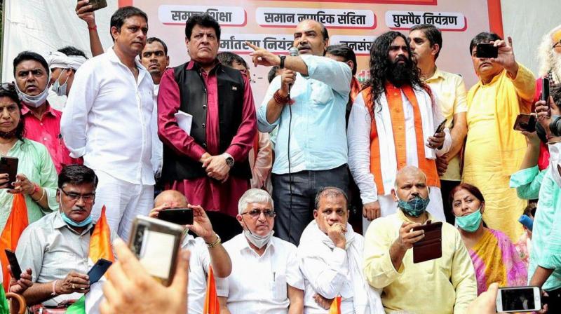 Violent Anti-Muslim Slogans Raised In Delhi Violent Anti-Muslim Slogans Raised In Delhi