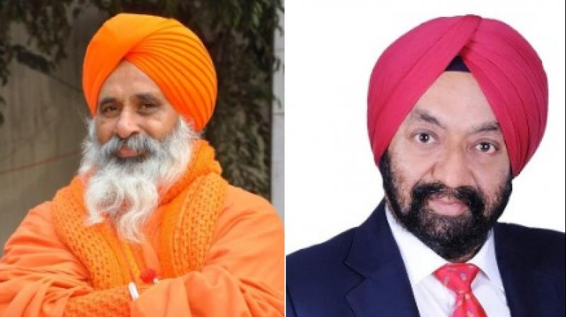Balbir Singh Seechewal and Vikramjit Singh Sahni Balbir Singh Seechewal and Vikramjit Singh Sahni