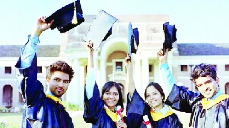 India ranked second after China among the students going to the US India ranked second after China among the students going to the US