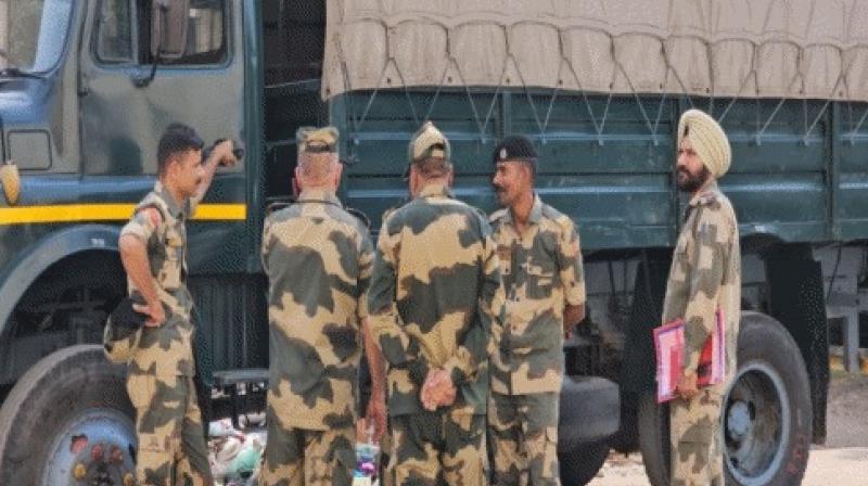 BSF jawan committed suicide on Indo-Pak border BSF jawan committed suicide on Indo-Pak border