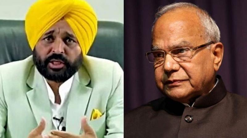 Punjab CM, Governor Banwarilal Purohit Punjab CM, Governor Banwarilal Purohit