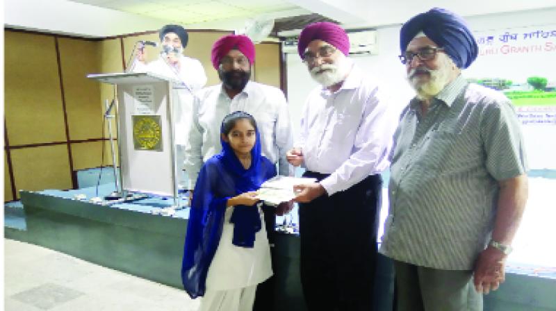 Celebration held at Guru Granth Sahib Vidya Kendra dedicated to Baba Nanak's 550th