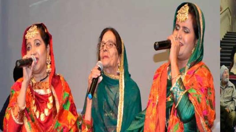 Gurmeet Bawa, Lachi Bawa and Glori Bawa sing fiery melodies in New Zealand through folk songs