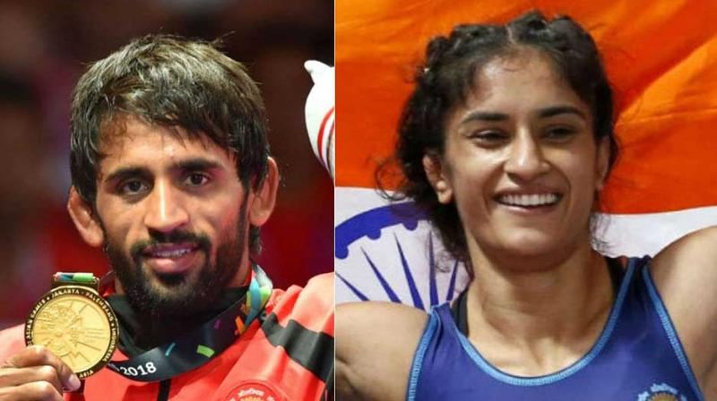 WFI recommends wrestlers Bajrang, Vinesh for Khel Ratna award